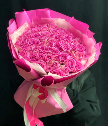 Pembe Gül Buketi 